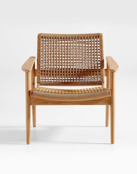 Outdoor Wooden Accent Chair